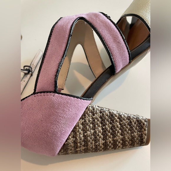 Anthropologie Plume Strap Heels size 8 - Picture 3 of 8